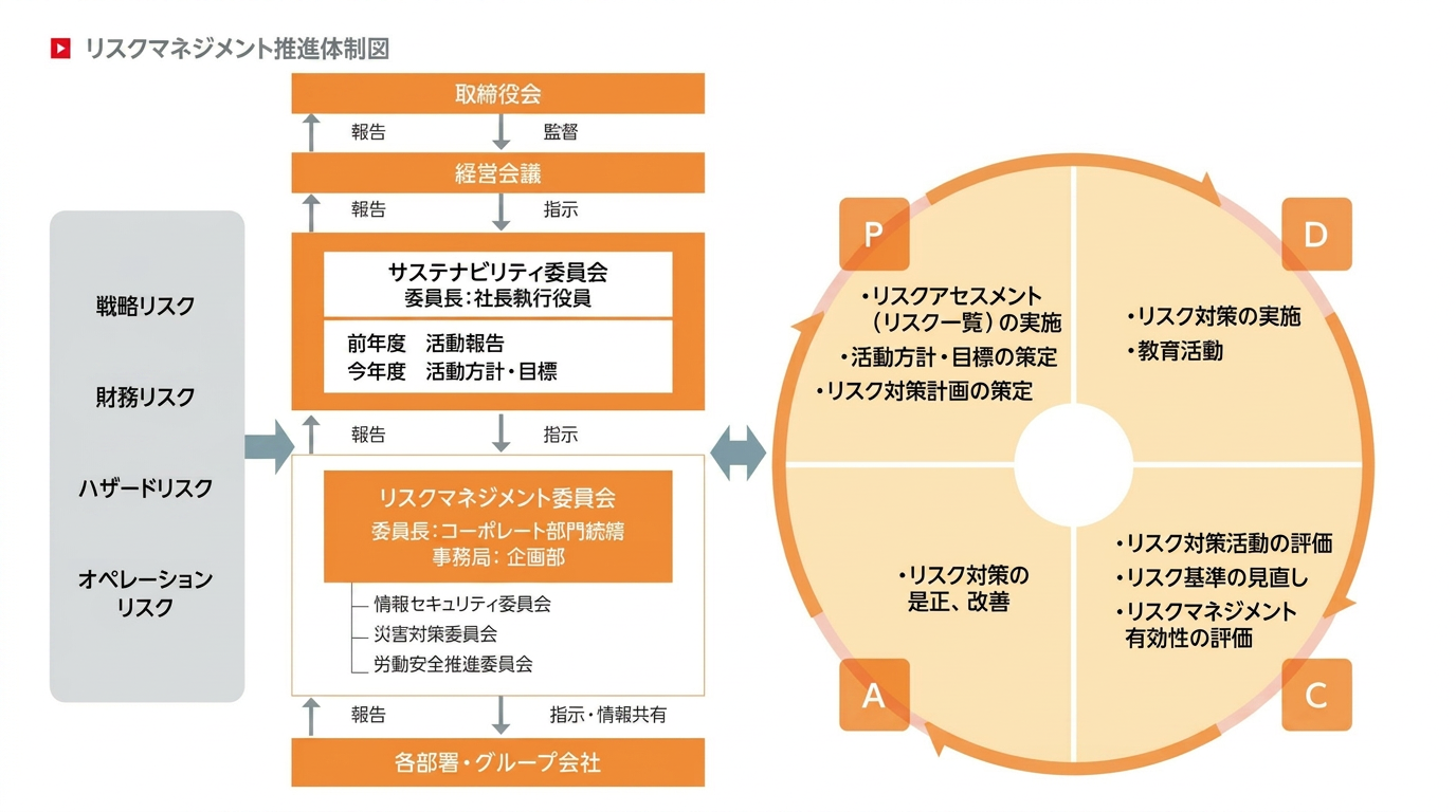 リスクマネジメント体制
